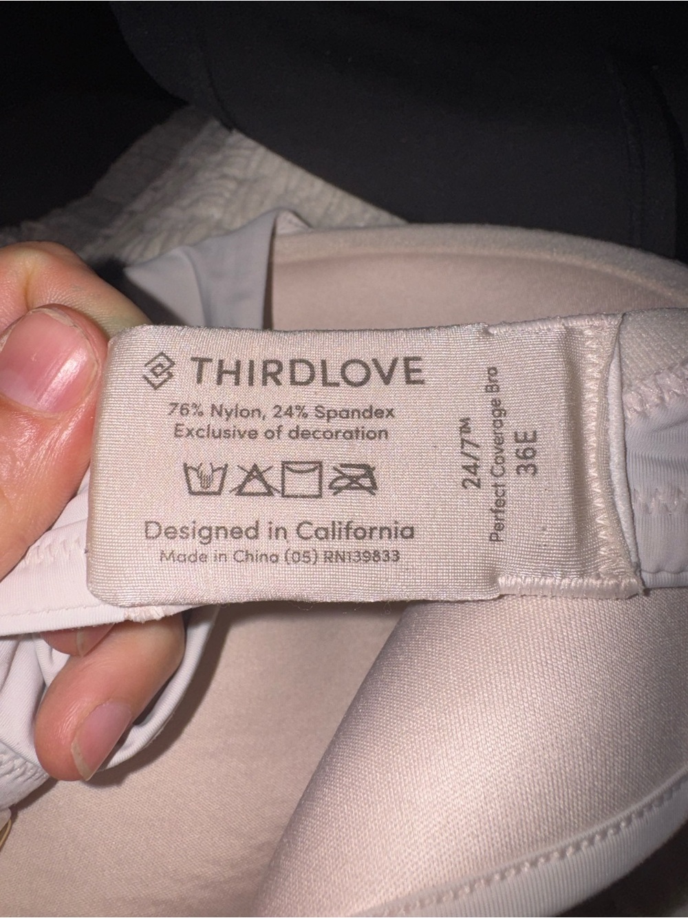 ThirdLove Smooth Underwire Bra in Nude Blush perfect coverage - Picture 6 of 7
